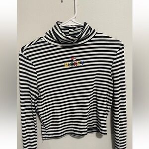disney mickey striped shirt